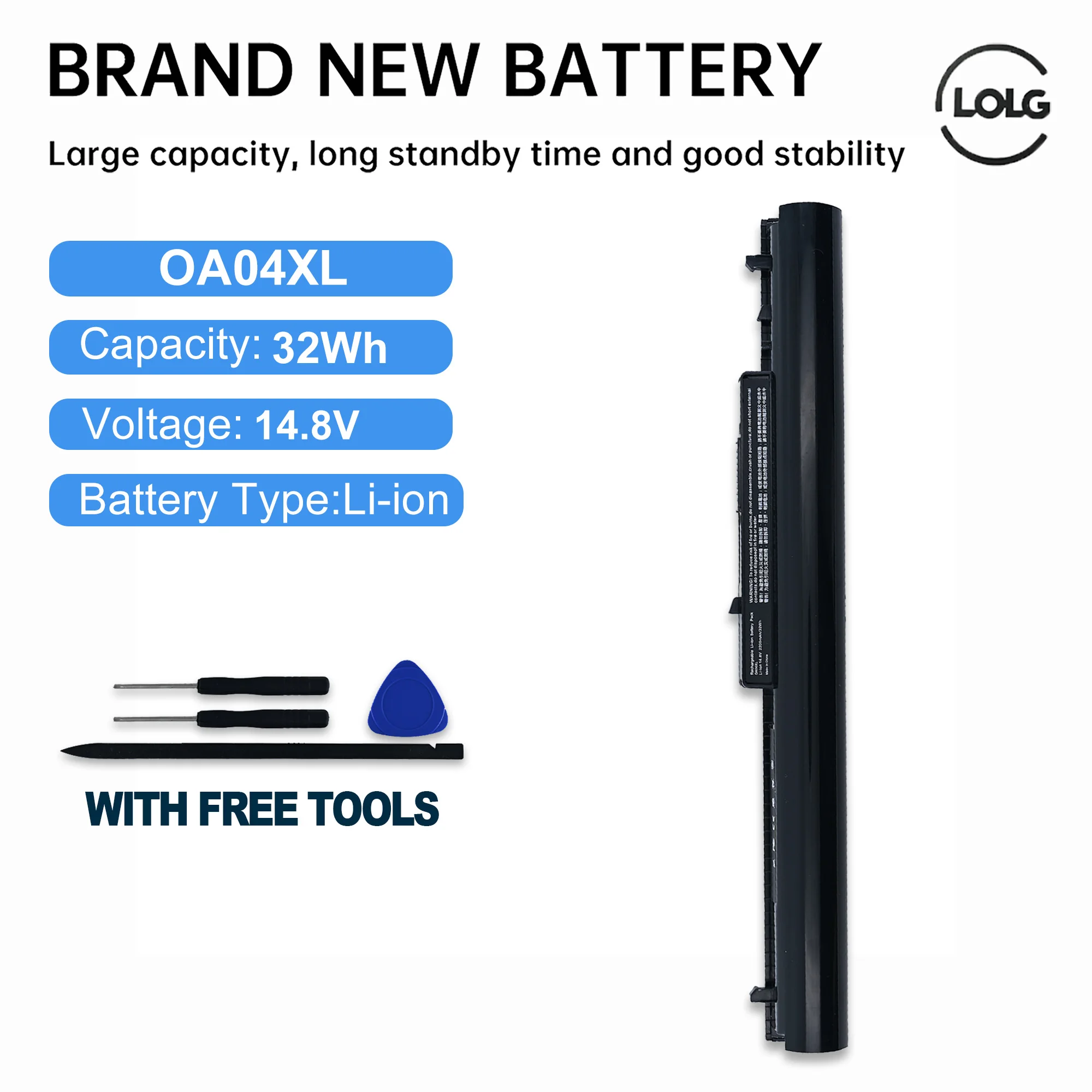 

Аккумулятор OA03 OA04 для HP Pavilion 14 15 746641-001 740715-001 746458-421 751906-541 HSTNN-LB5Y HSTNN-LB5S HSTNN-PB5Y