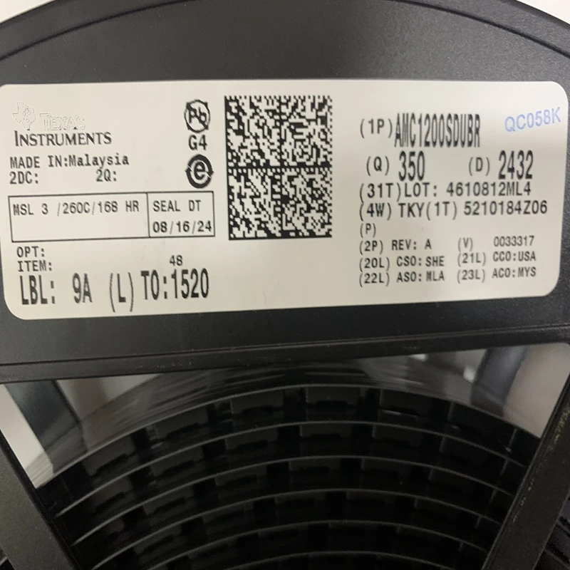 10pcs-50pcs AMC1200SDUBR  SOP-8 Silk screen AMC1200   Isolation amplifier IC chips 4kV peak Iso Amp