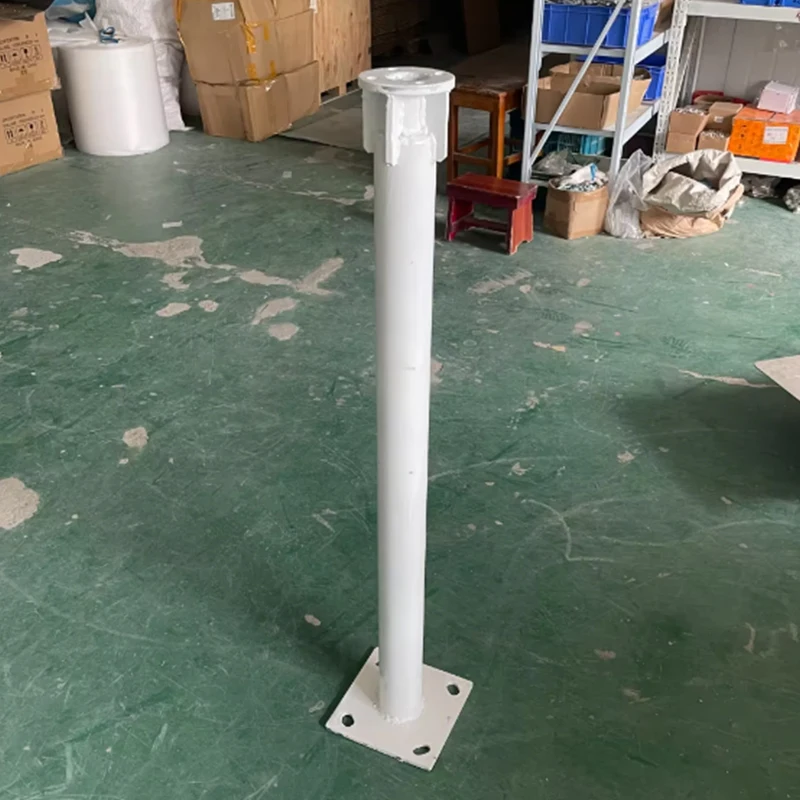 Pipe Mount 1.5m Tower For Vertical Wind Turbine Horizontal Axies Wind Turbine Pole