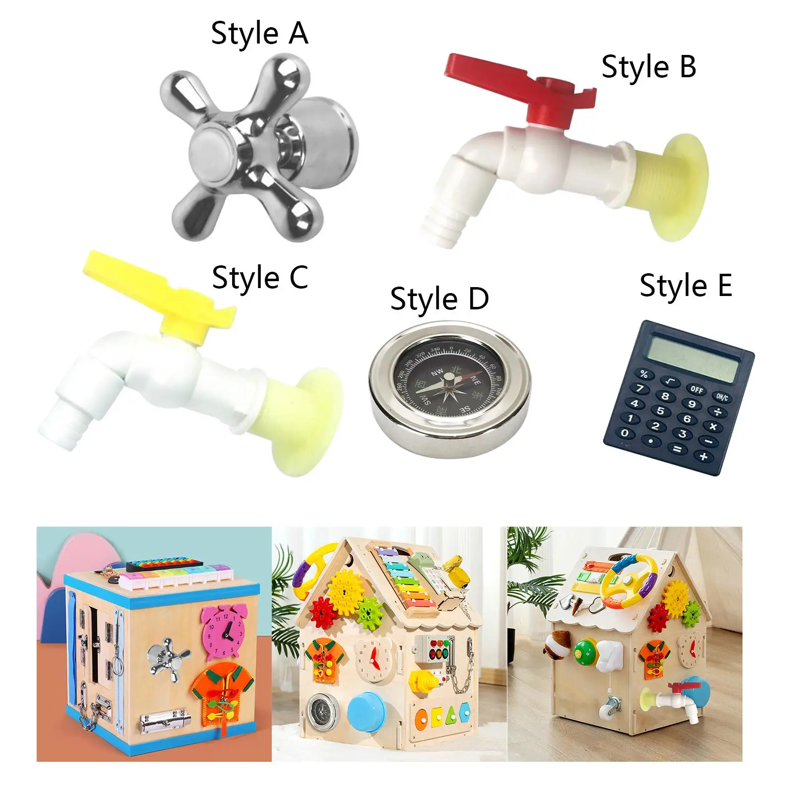 لعبة لوحة النشاط الحسية ذات المهارات الحركية الدقيقة للمنزل والأطفال والأولاد للجنسين