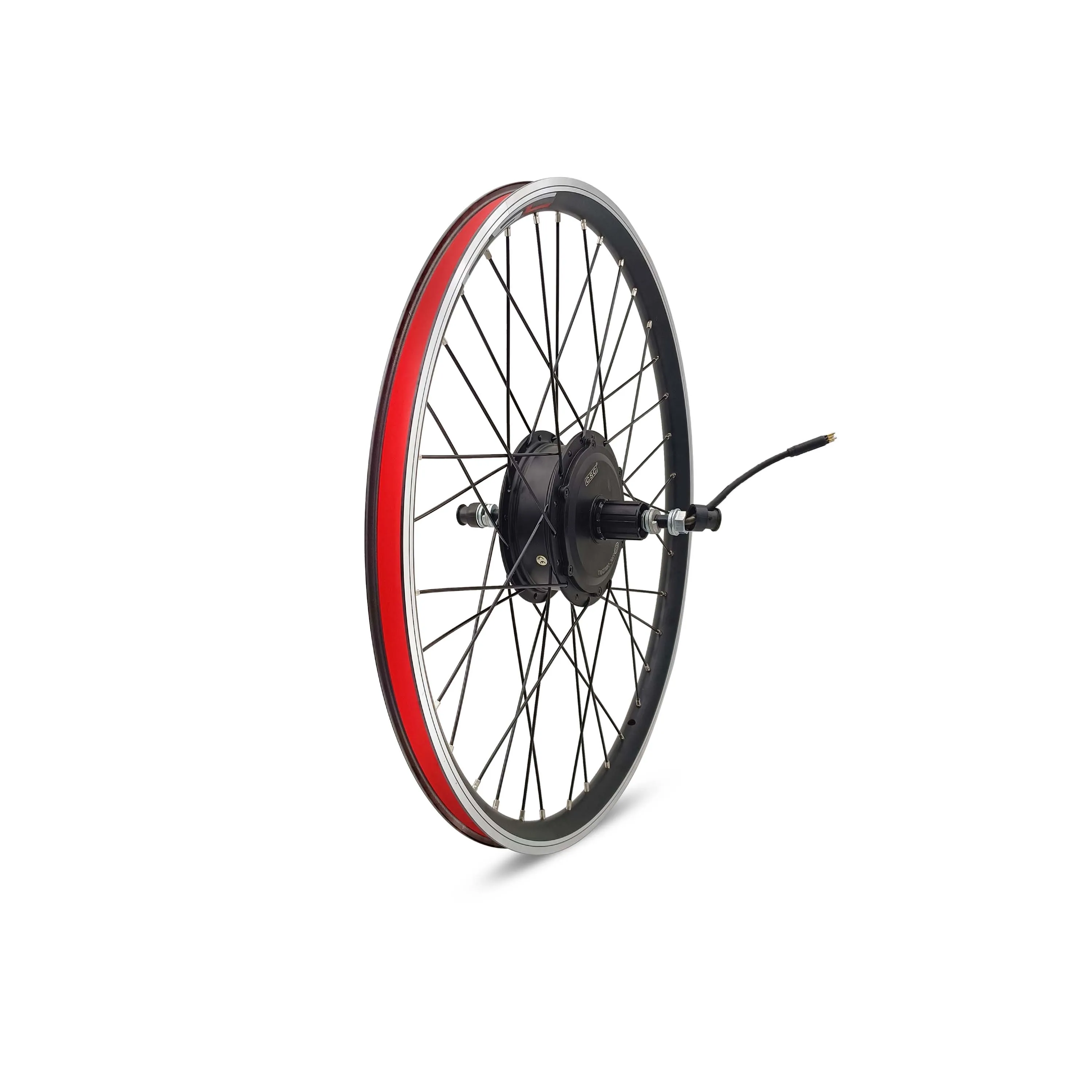 CSC محور العجلة المحرك 48 فولت 500 واط E الدراجة تحويل عدة مع بطارية 48 فولت 26 27.5 28 29 700C محرك خلفي دراجة كهربائية عدة #6