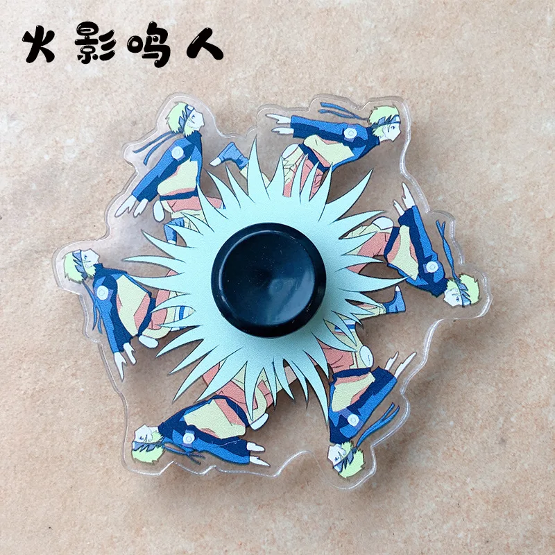 ZK20 Running 2022 New Anime Demon Slayer Fidget Relief Rodent Hand Spinner Kids Toy Fingertip Gyro Bearing Mute gift for kids