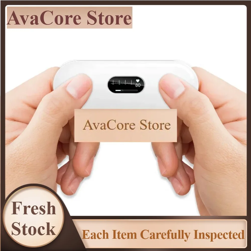 AvaCoreLEPU 24 Hour ECG/EKG Holter Wearable ECG/EKG Monitor With AI Analysis