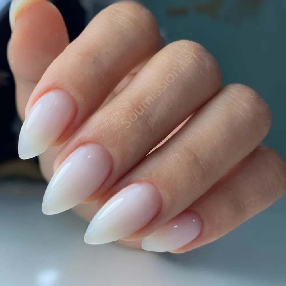 Prensa Artificial en uñas postizas para pegar uñas postizas de aguja cortas con pegamento, herramientas de manicura para puntas de dedos de niña roja brillante