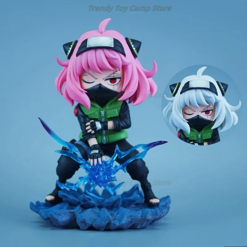 

【In Stock】19cm/7.48in Anime Character Anya Forger Cosplay Hatake Kakashi Action Character Pvc Set Model Toy Children