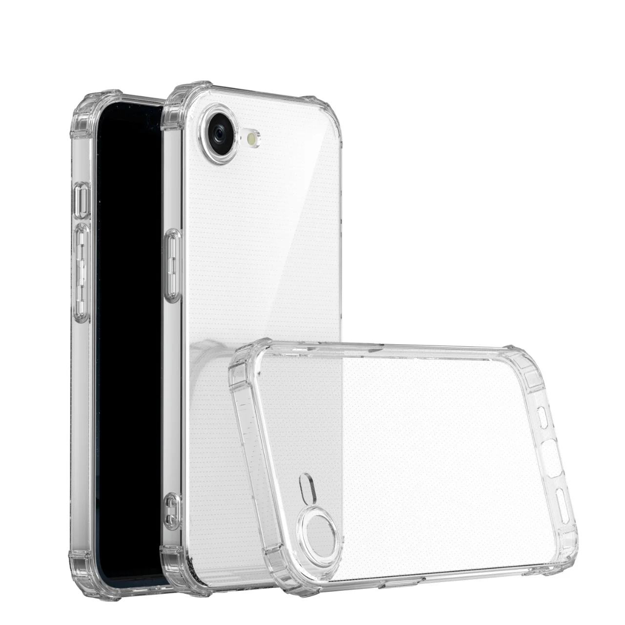 Drop Protection Clear Soft TPU Case for Iphone 16e X XS MAX XR 16E Iphone16E 11 12 13 14 plus 15 16 pro max Protection Cover