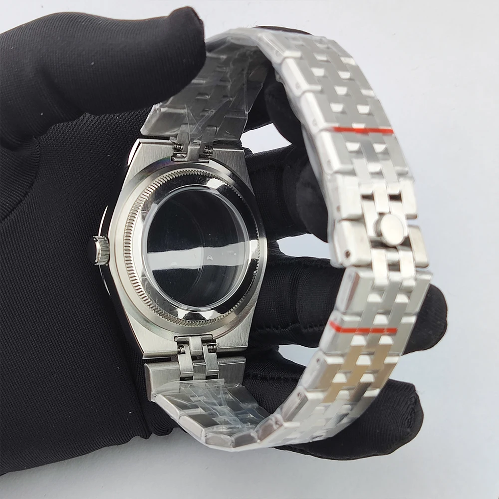 Boîtier de 39,5 mm et cadran 33,8 mm, ensemble de montre mécanique lumineux BGW9 adapté aux accessoires d'installation de mouvement JAP NH35/CHN NH35