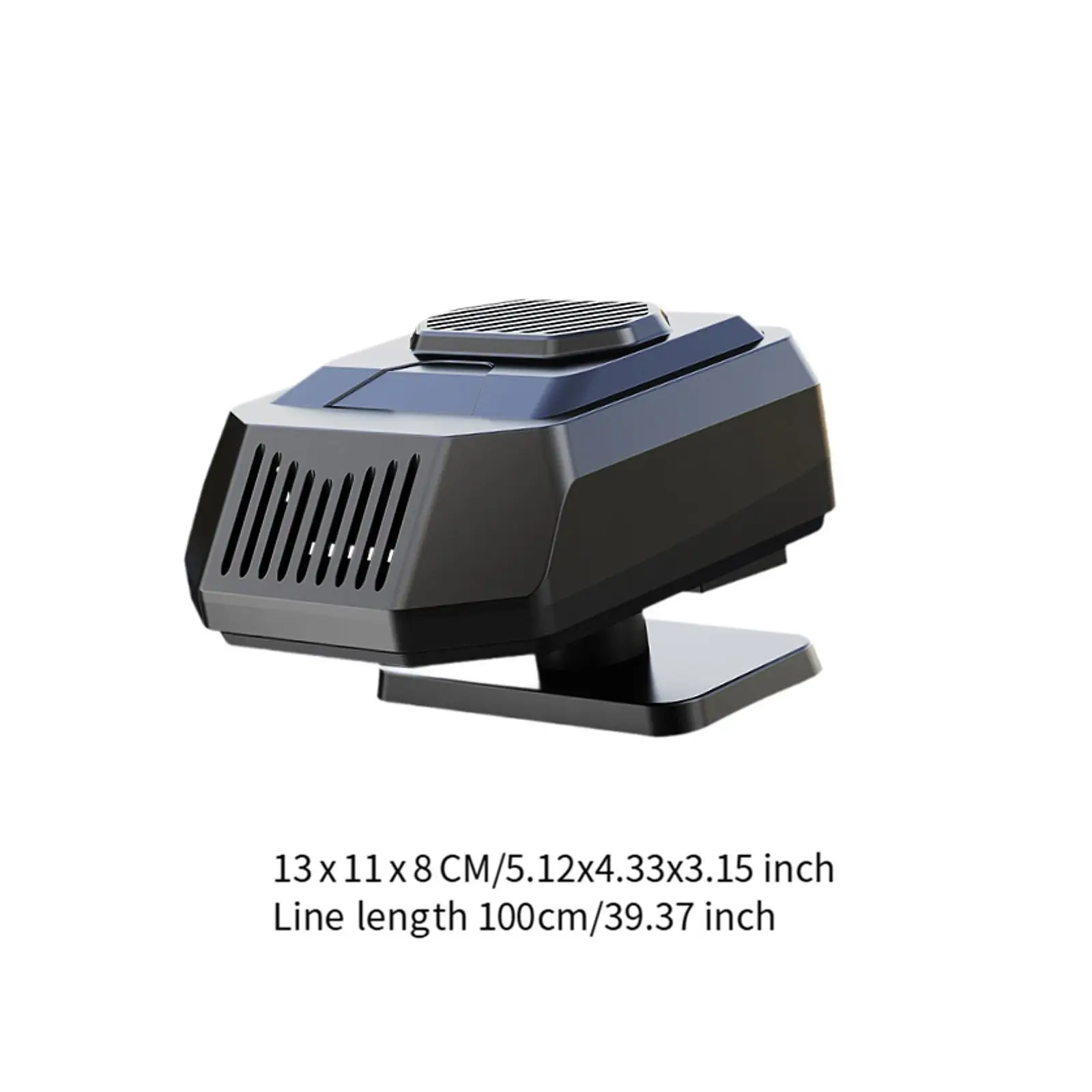 Car Heater Warmer 360 Degree Rotation Fast Heating Heating Fan for All Cars Vehicle Driver Men Women Defrost and Defogging