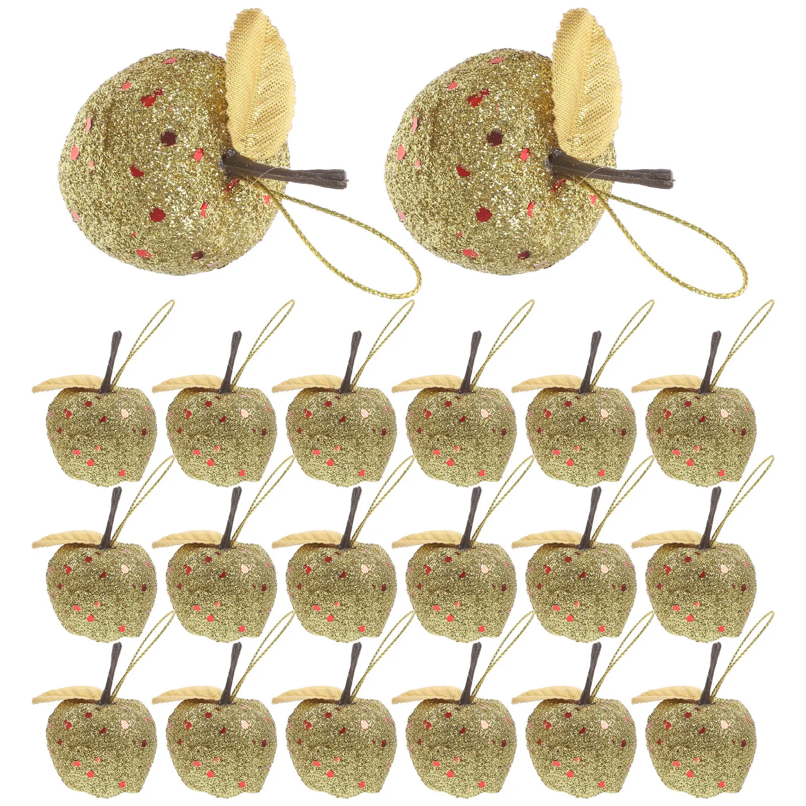 20 قطعة حلي معلقة شجرة عيد الميلاد ديكور خمر عطلة الديكور داخلي جدار رف عيد الميلاد معلقة حلية #1