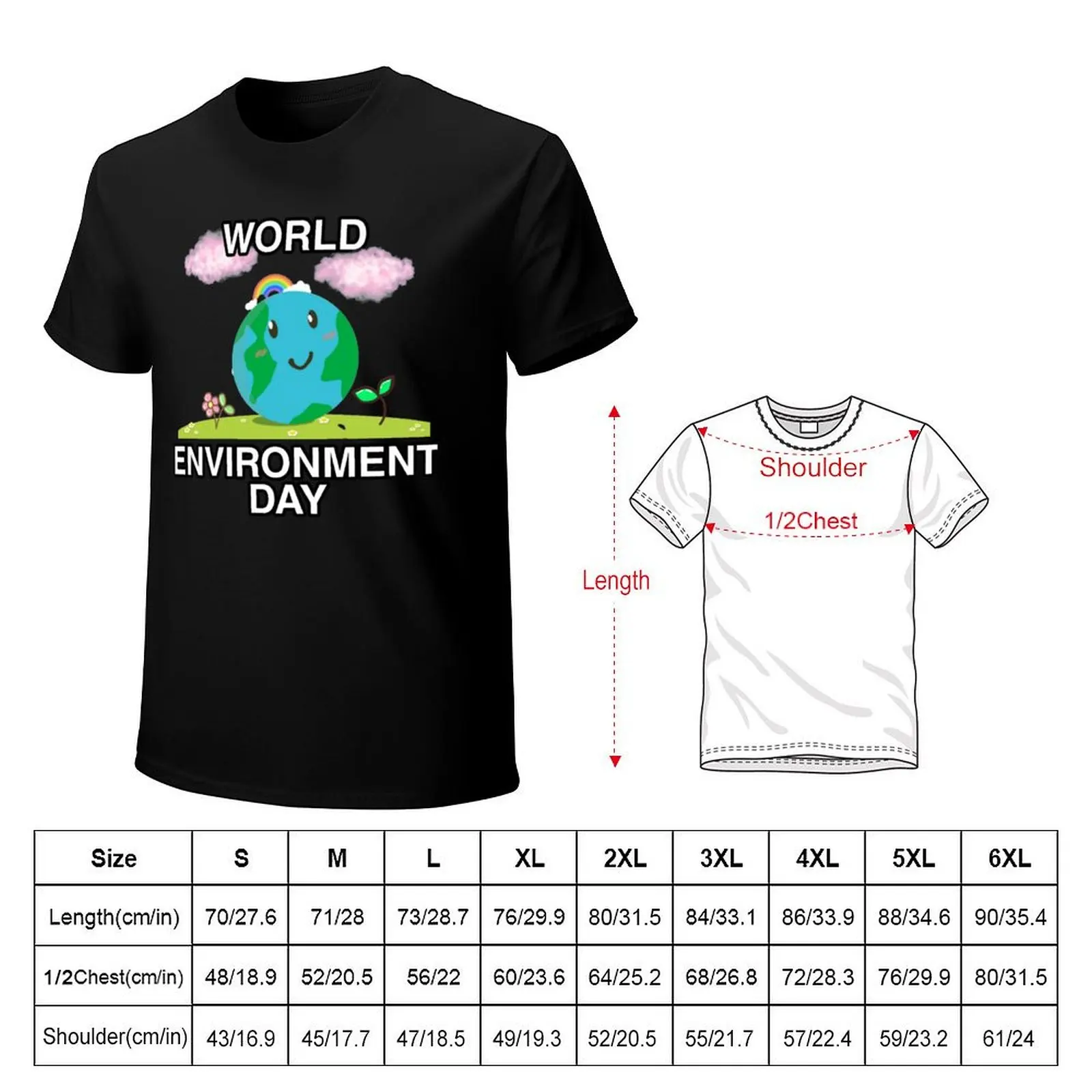 World Environment day T-Shirt Summer Holiday T-Shirt