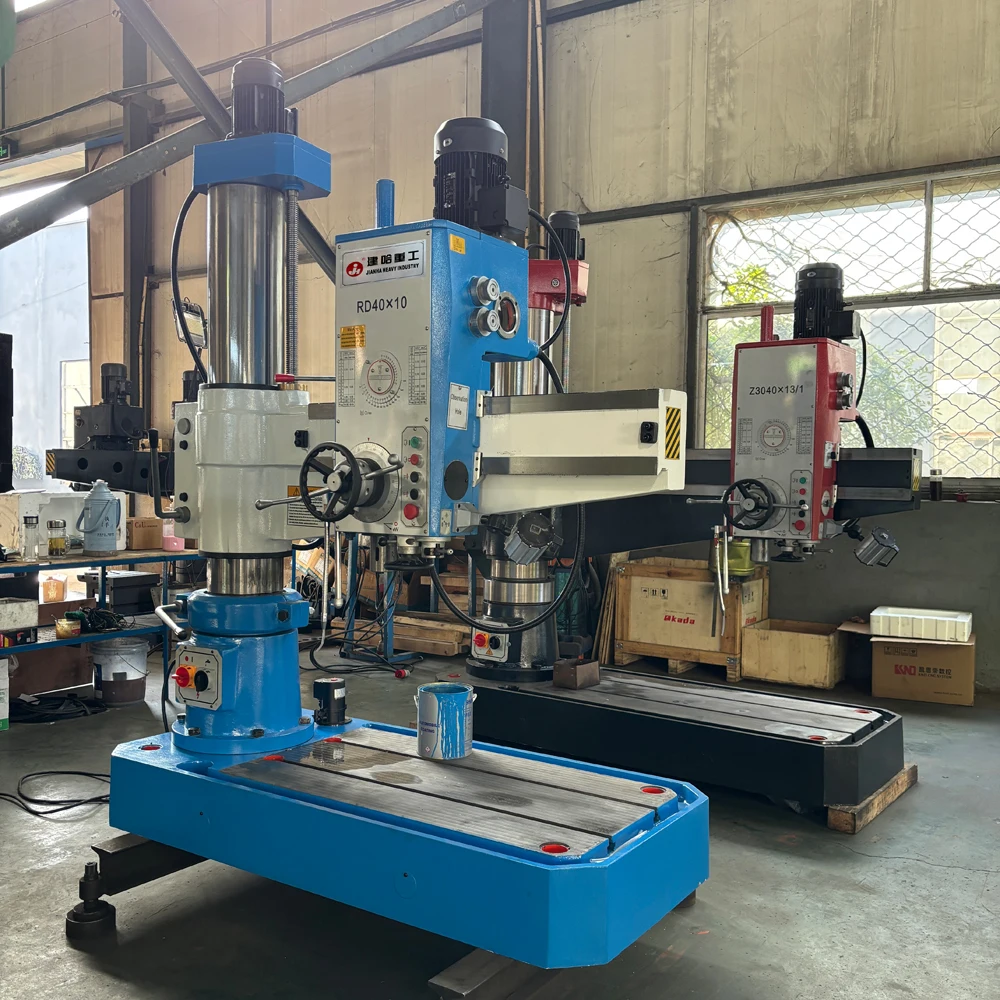 New Designed  Hole Drilling Machine for Tapping Holes 1100 mm Rocker Arm Small Radial Drill Machine