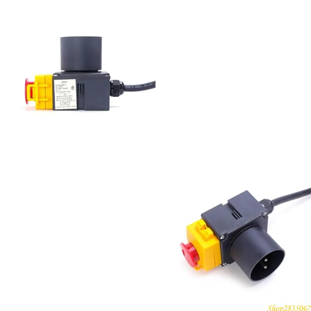 

Safe Operate 250V 16A Electromagnetic Push Button Switches Electromagnetic Control switches Suitable for Loging Splitters 831F