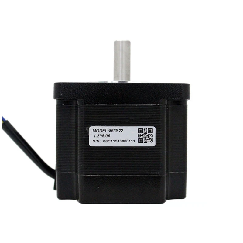 

GENUINE Leadshine 863S22 3 Phase Hybrid Stepper Motor with 2.3 N.m 5 A length 71 mm shaft 12 mm