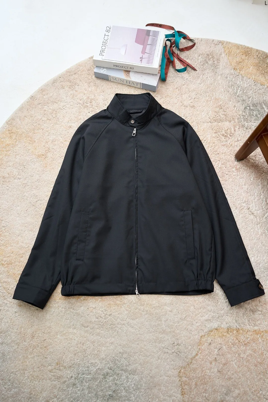 

Italian LP 25aw stand-up collar business simple casual jacket