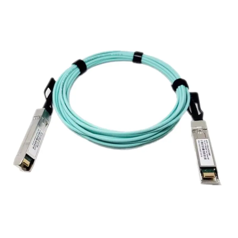 

For Mikrotik Dell Compatible 10G SFP+ AOC Cable OM3 10GBASE Active Optical Module High-Speed Network Interface(5M) Limited
