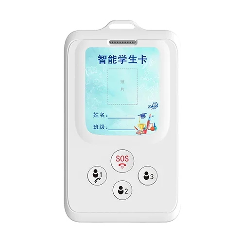 GPS Tracker Positioning for Child Student Elderly SOS Family Call Electronic ID Card Student Phone with SIM Card