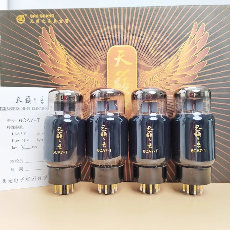 

SHUGUANG 6CA7-T 6CA7T Vacuum Tube Upgrade EL34 6CA7 EL34B HIFI Audio Valve Electronic Tube Amplifier Kit DIY