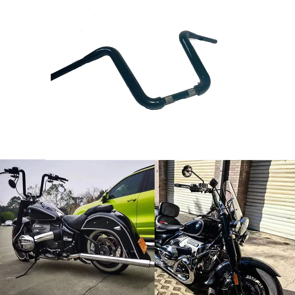 

Для BMW R18 рулевое колесо мотоцикла 1,5-дюймовый руль Custom Bar 10 "12" 14 "16" Rise