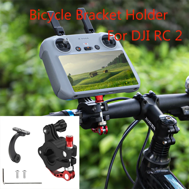 

Bicycle Bracket Holder For DJI AIR 3 / MINI4 PRO Remote Controller Bike Monitor Clamp For DJI RC 2 Accessories