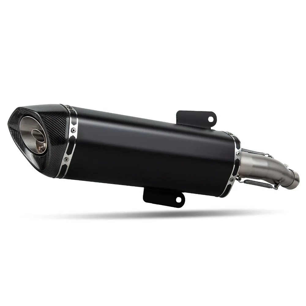 

STLFFor YAMAHAs Xmax125 2021-2024 Motorcycle Slip on Line Exhaust Modify Middle Pipe Muffler Exhaust System S-Y125SO6-HRSS