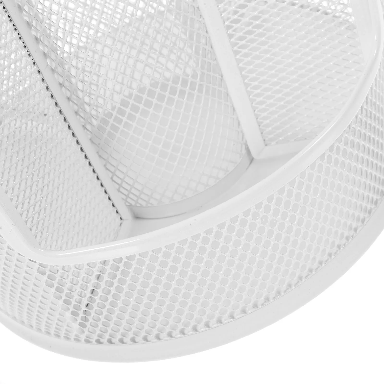 

Large Metal Pen Holder Rotating Desktop Organizer for Office School Supplies Makeup Brushes and Crayons Storage