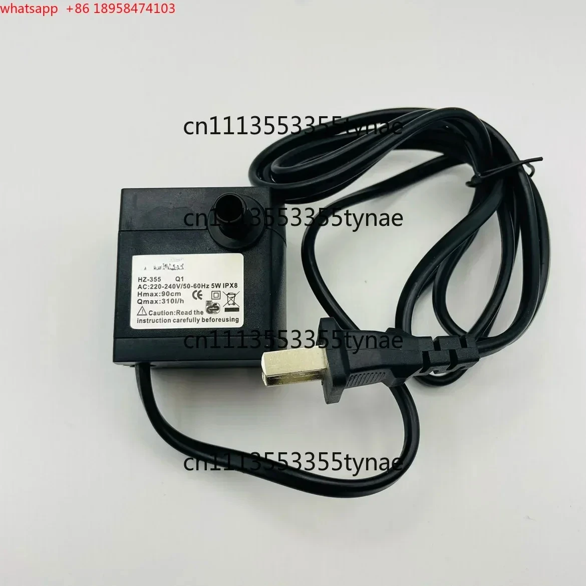 H/AI/ZHI Ha9/izh/i HZ-300 355 303 100 Miniature Fish Tank Aquarium Rock/ery Orna/ment Circu/lating Submer/sible Pump