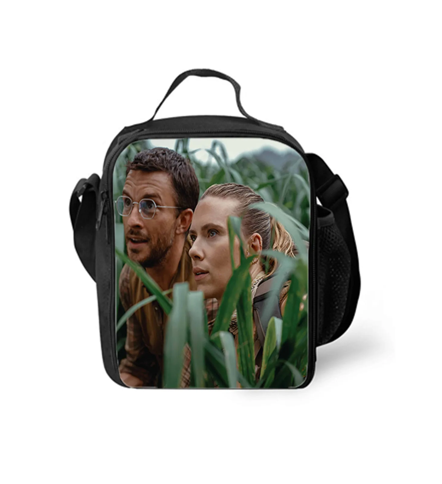 NEW Jurassic World Insulated School Thermal Bag,Unisex Boy Girl Waterproof Lunch Box for Travel Camping