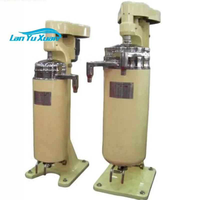 High speed tubular bowl centrifuge separator machine