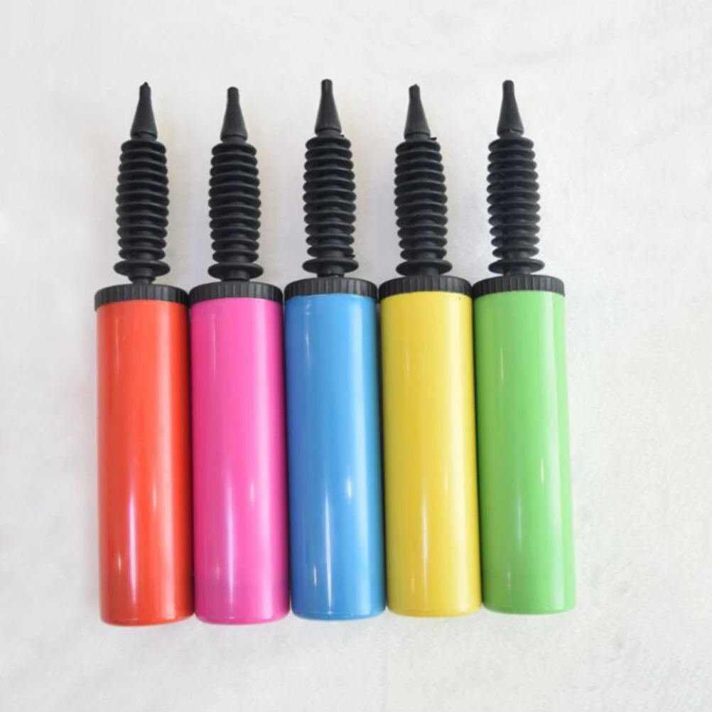 

100 Pcs Rocket Balloon Giant Set Long Balloons Party Favors Print Supplies with Pump