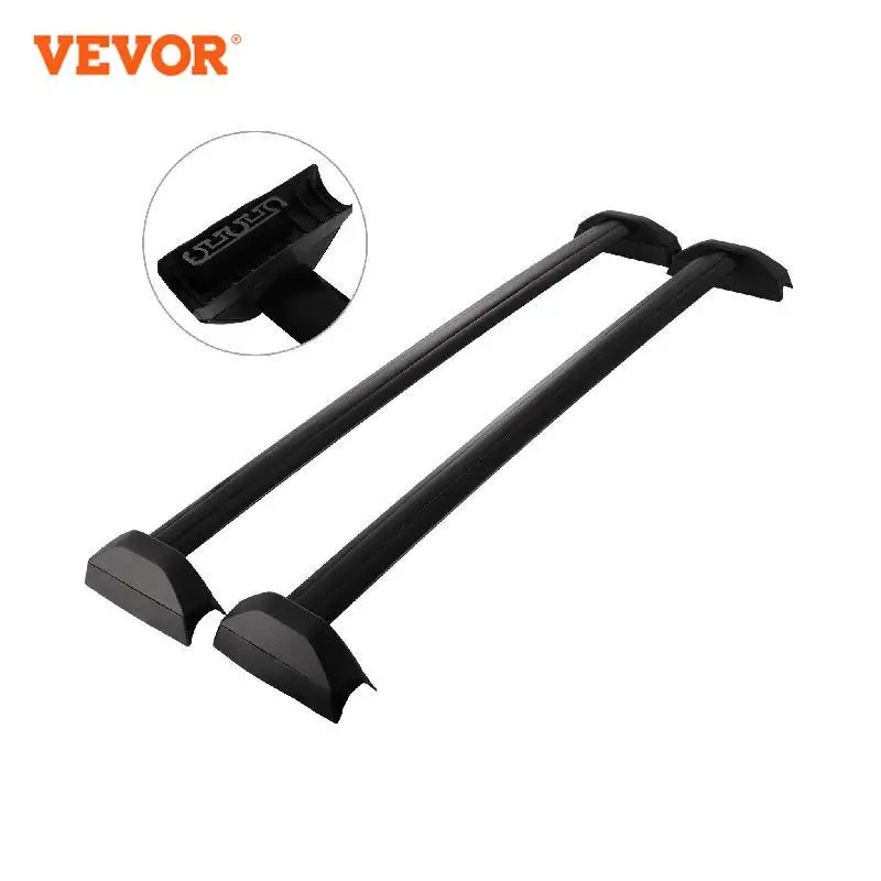 VEVOR Roof Rack for Honda CRV 2002-2006 Black Aluminum Cross Bar Baggage Luggage Camper Van Car Carrier Tent Hitch Bike Holder