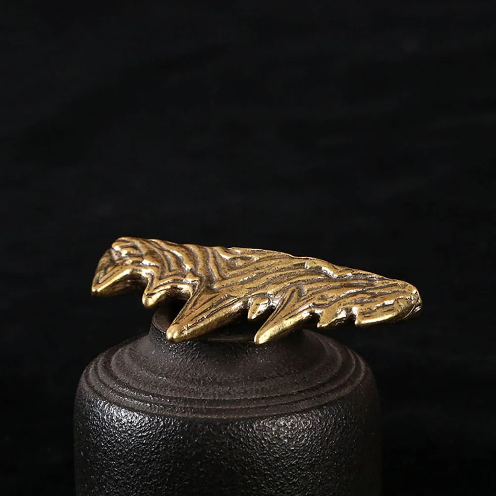 حامل الخط النحاسي تصميم على شكل جبل لمكتب فرشاة الحبر حامل اللوحة رف القلم الكتابة فرشاة المنظم الدراسة #6