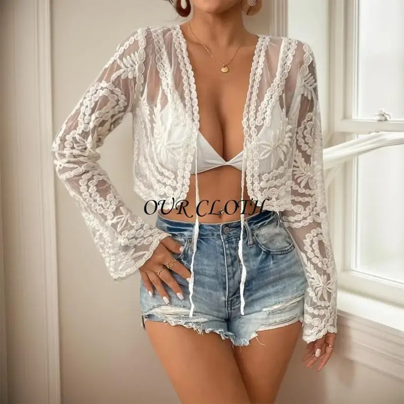 Mulheres Coberturas maiô feminino Concobrir a colheita praia praia calça banho manga comprida encobrimento