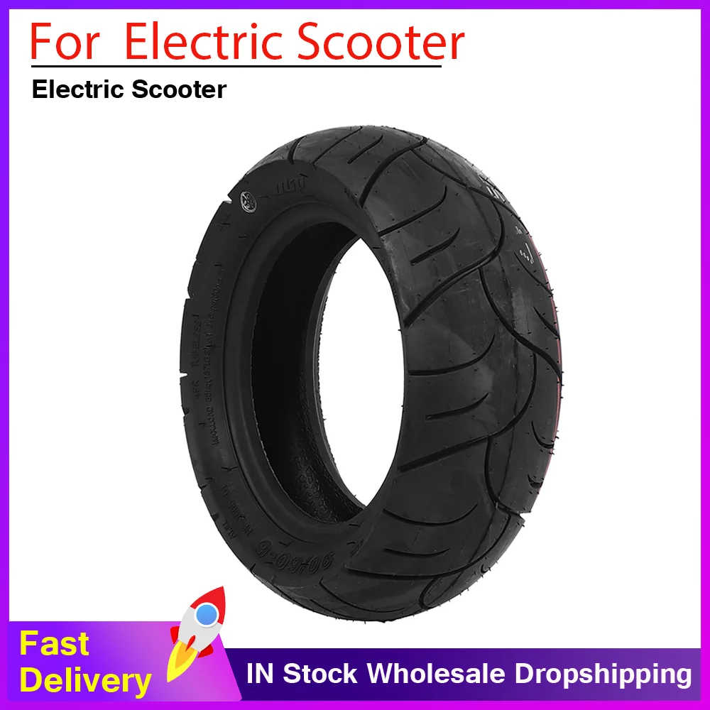 

11 Inch 90 60-6 Road Tubeless Tires 90 60-6 Widened Wear-Resistant Anti-Skid Vacuum Tyre for Electric Scooter