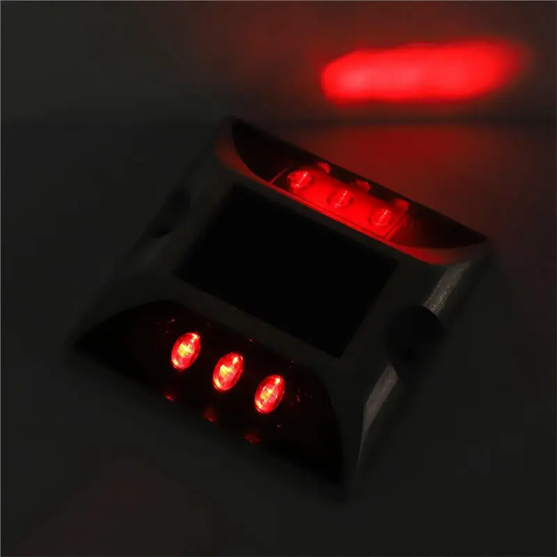 Year-Round Sale Portable Solar Road Nail Lights, Cast Aluminum Highway& Garden Ground Illumination System Blue