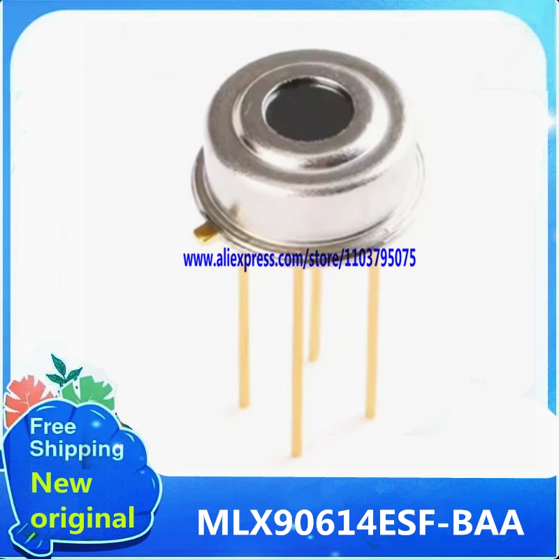 

5 шт./лот MLX90614ESF-BAA MLX90614ESF-BAA-000-TU TO-39 100% новый и оригинальный инфракрасный датчик температуры