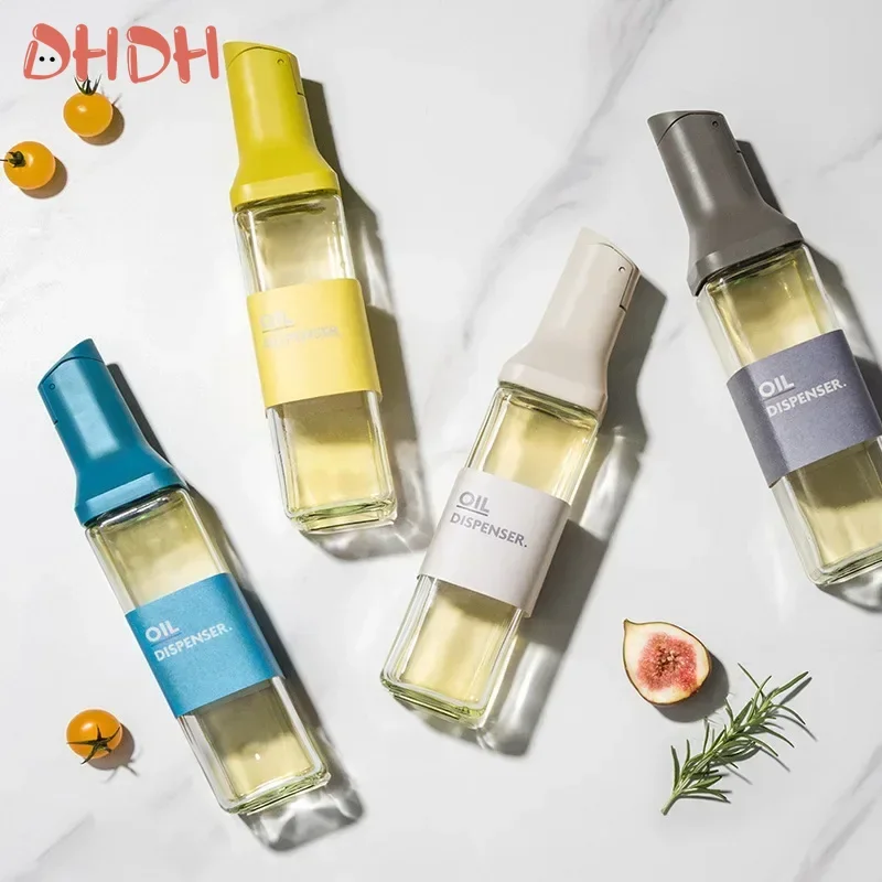 Hochwertige Ölflasche auslaufsicherer Küchen-Aufbewahrungsbehälter für Oliven-Sojasauce-Flüssigkeit, kein Tropfen-Design