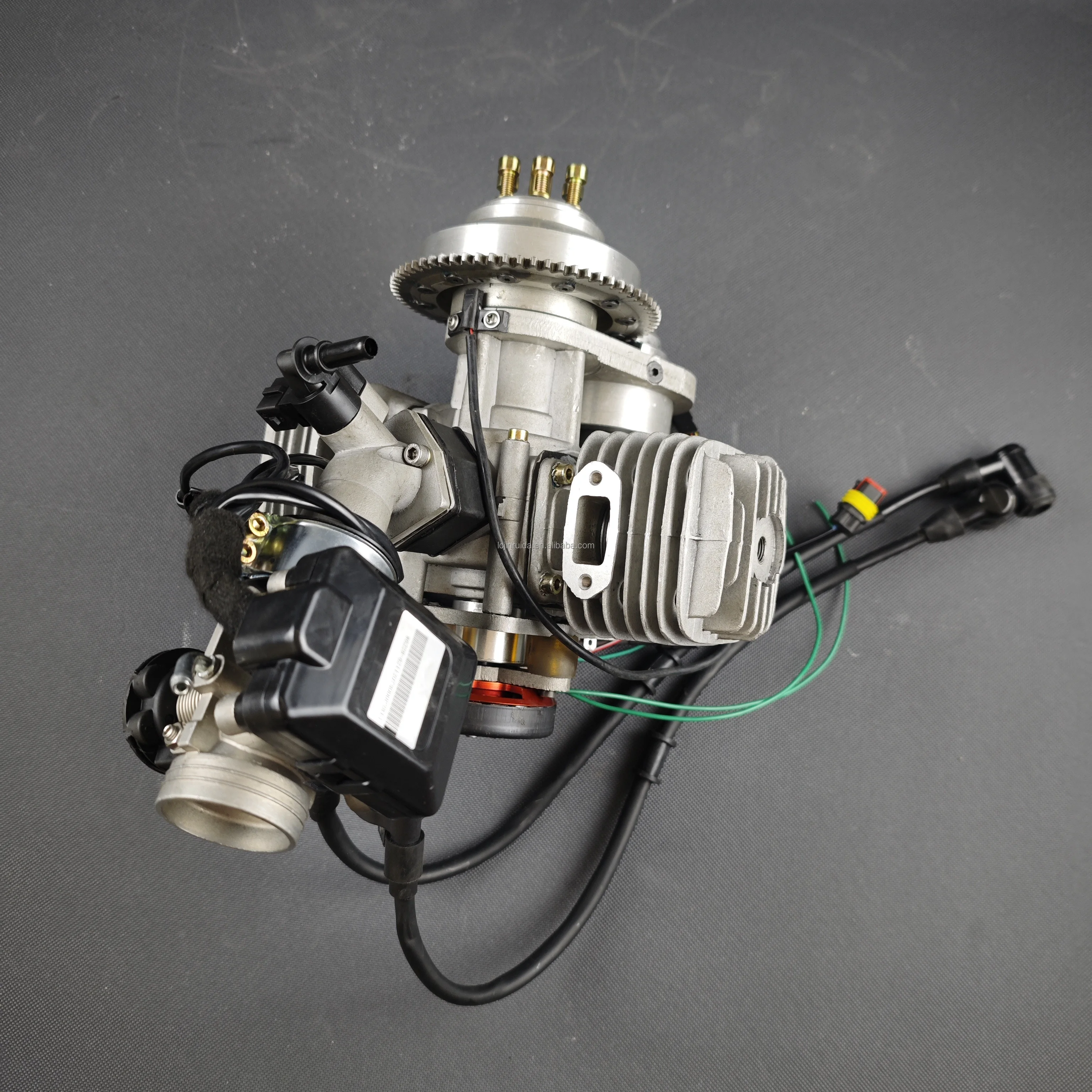 120cc 2-Stroke Piston Engine with Electric Start and Generator for Drones and Model Aircraft