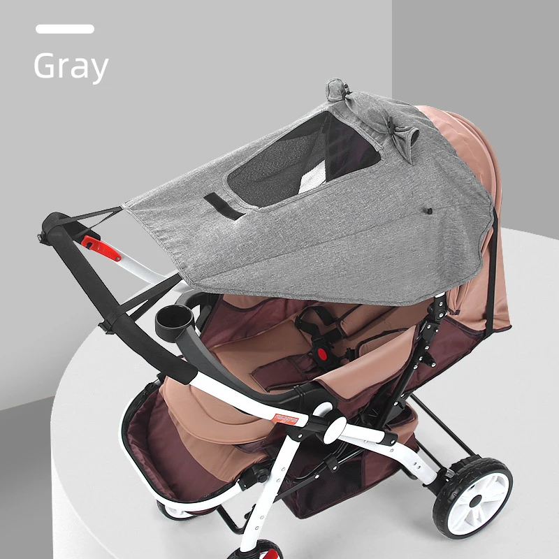 Universele Kinderwagen Accessoires Zonnescherm Uv-bescherming Zonnescherm Vervoer Luifel Cover Voor Kinderwagens Zuigelingen Autostoel Zonneklep