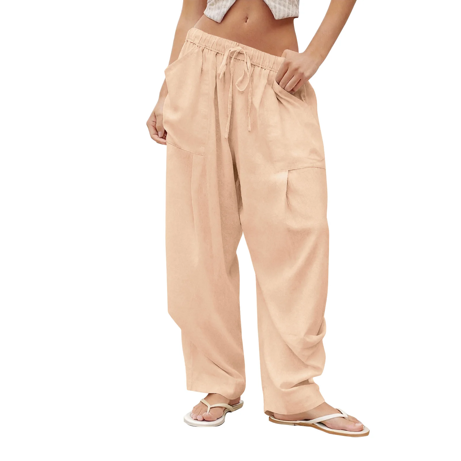 レディース ルーズフィット ワイドレッグ スポーツパンツ スリムパンツ レディースパンツとズボン 女性用スリムパンツ カジュアル Y2k パンツ