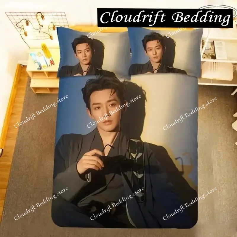 Deng Wei HD Poster Pillowcase+ Duvet Cover Single Dormitory Student Knit DW TV Character Drama Stills Double Bedding Set