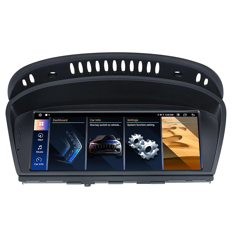 

Android Car radio for BMW E60 E61 E63 E64 E90 CCC system Carplay Android Auto, Bluetooth, SWC, rear camera, 8.8’’, 4+64G