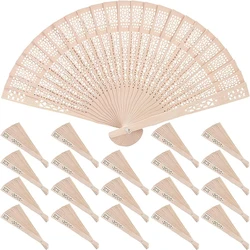 20/60 Pieces of Personalized Carved Wood Wedding Fans, Wedding Gifts For Guests, Birthday Party Gifts mariage abanicos para boda