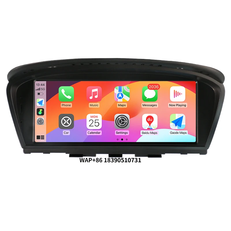 

CARABC Wireless Carplay Android Auto Android System Radio Touch Screen for 1/3/5 Series E90 E60 E92 2008-2012 Cic
