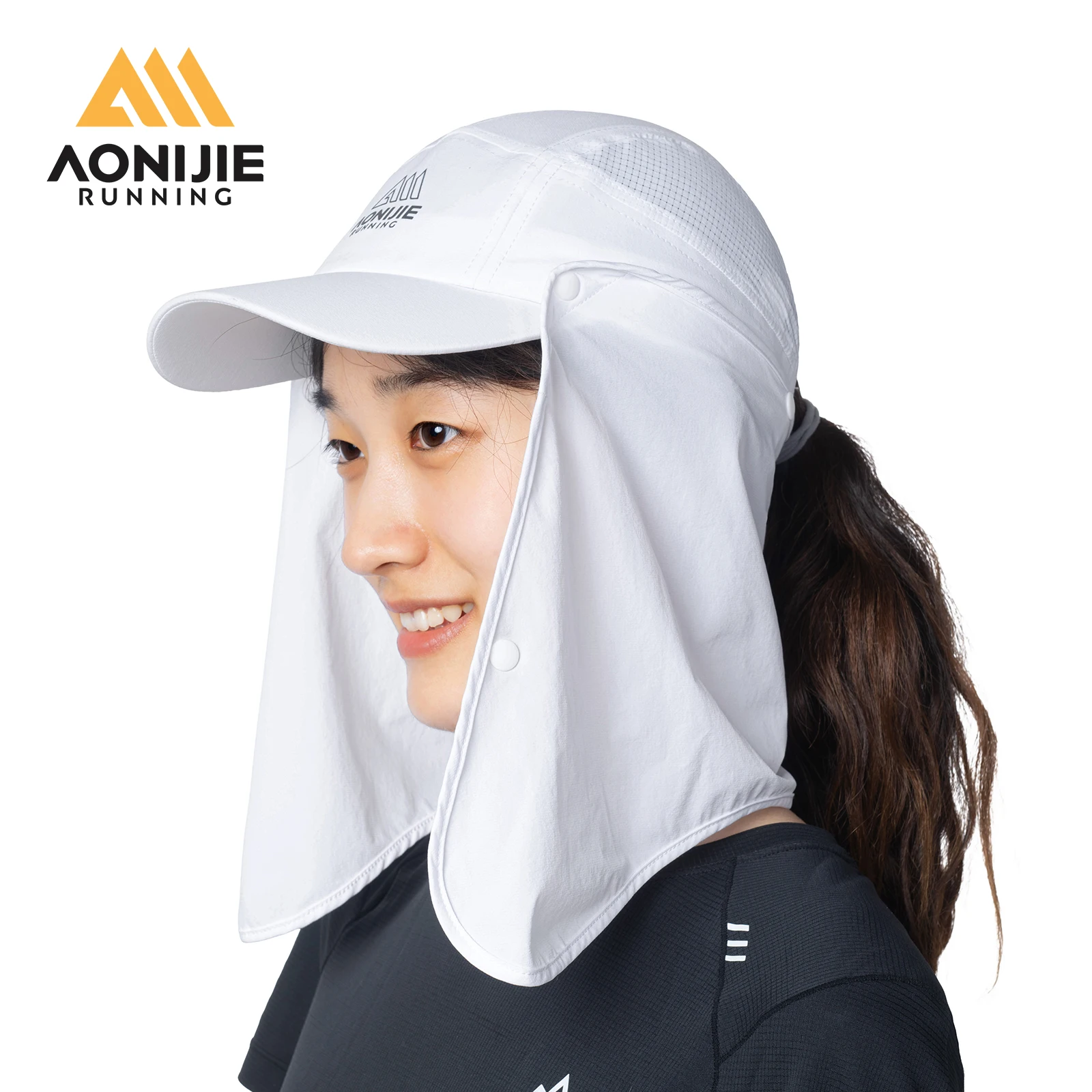 

AONIJIE E4626 Unisex Wide Brim Sun Hat with Face Cover & Neck Flap for Men Women, Fishing Hats UPF 50+ UV Sun Protection