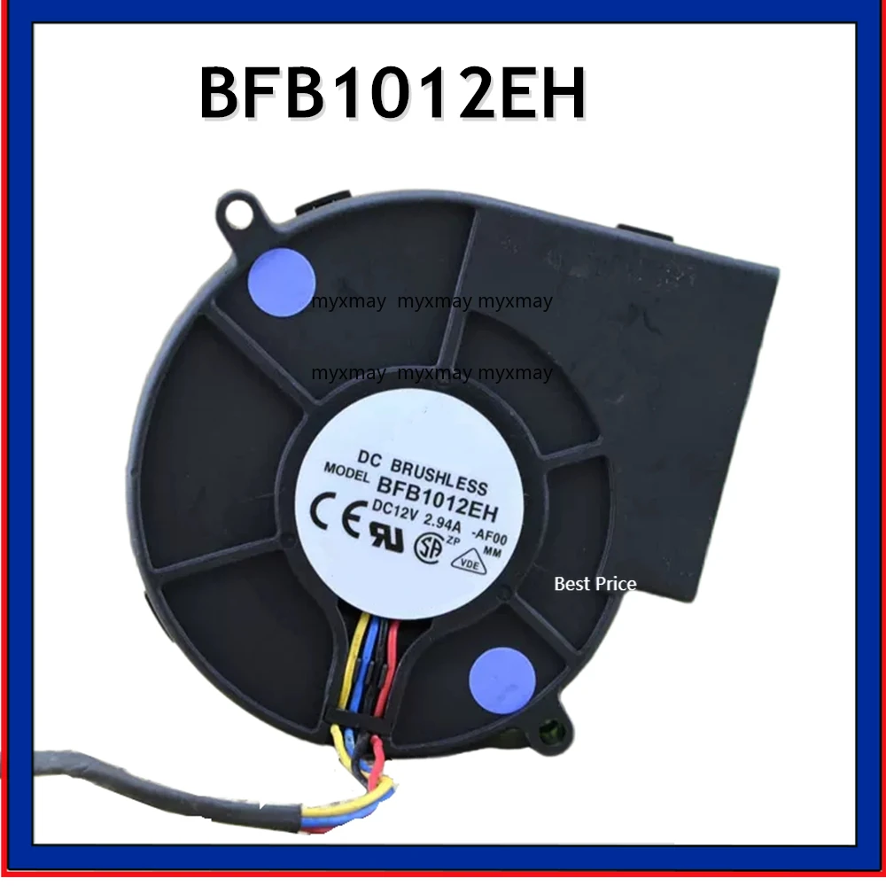 

Centrifugal Turbine Blowers BFB1012EH DC 12V 2.94A 9cm 9733 97x94x33mm Dual ball high airflow Cooling Fan