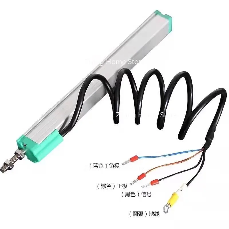 Micro KTR 10 25 50 75 300mm Linear Displacement Sensor Reset Electronic Ruler Miniature Spring Displacement Transducer