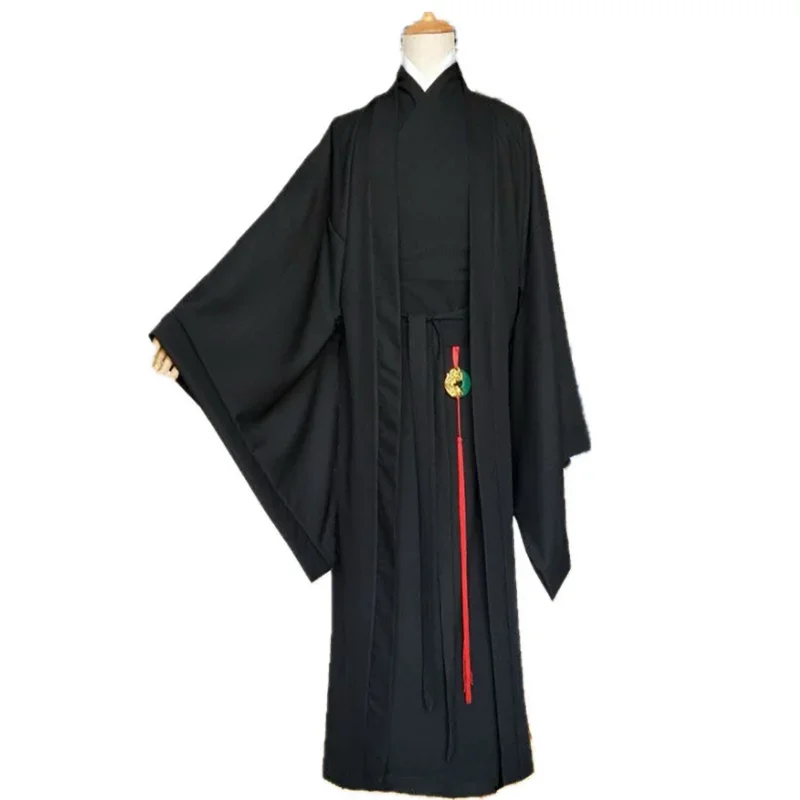 FC6Plus Size 3XL Men Chinese Hanfu Carnival&Halloween Cosplay Costume Ancient Hanfu Outfit White Blue Black Women Large Siz@FC8！