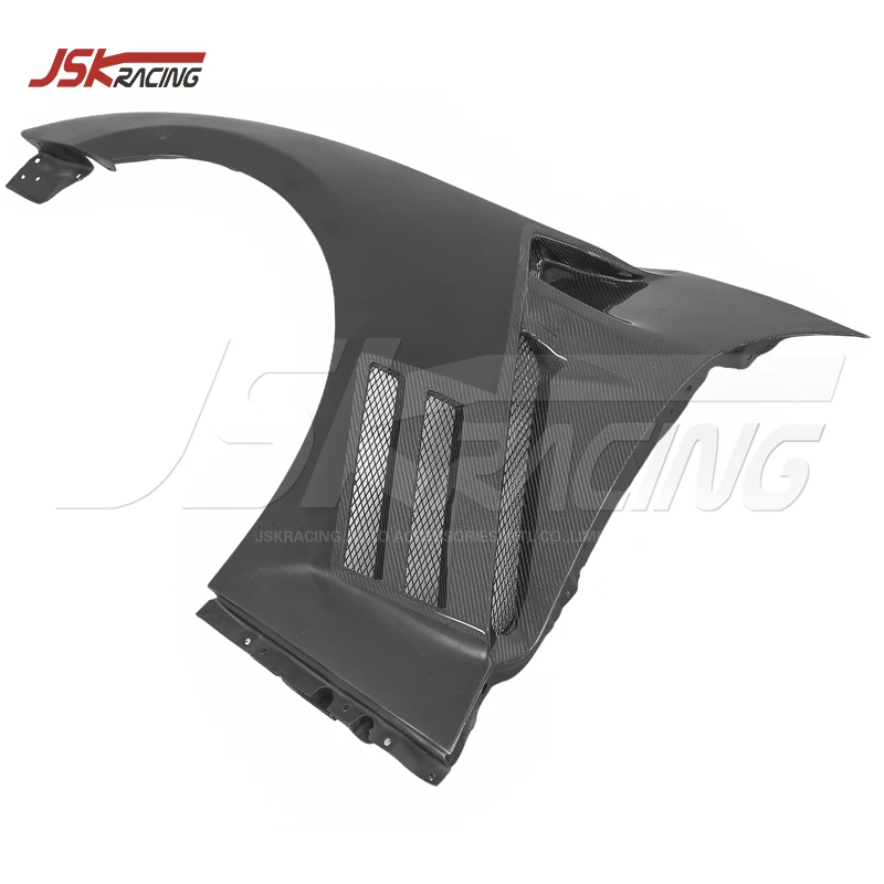 Half Carbon Fiber Front Fender for 2008-2024 Nissan R35 GTR CBA DBA Modified Upgraded Auto Select Style