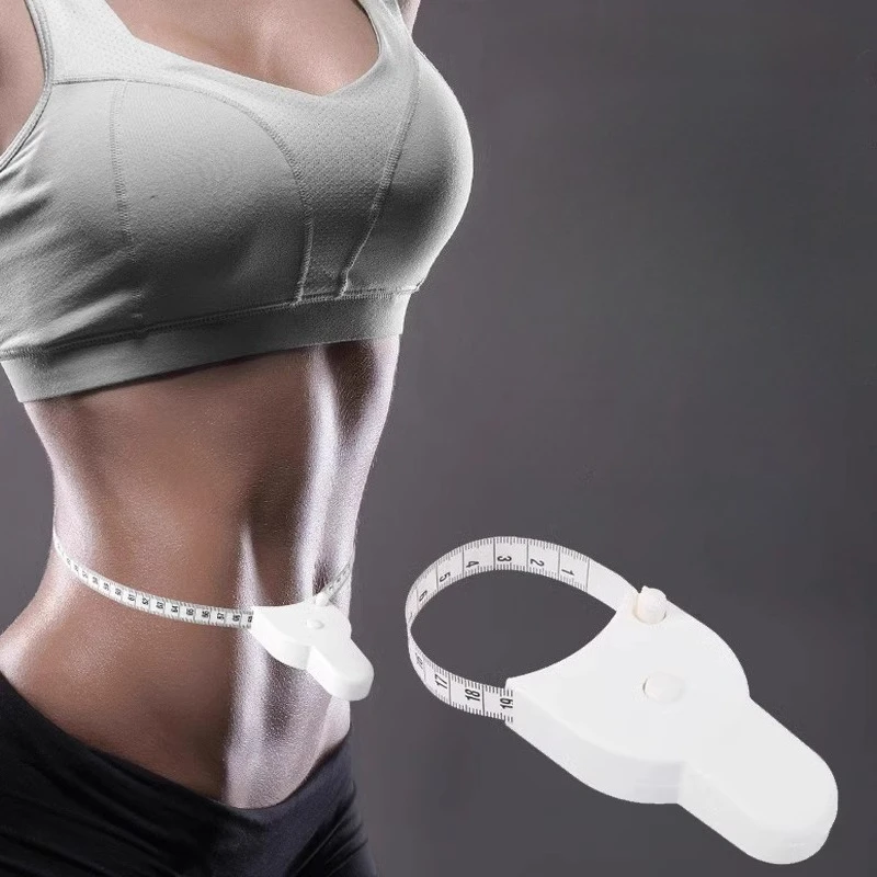 Automatic Telescopic Tape Body Measuring Tape Retractable Soft Centimeter Tape For Fitness Chest Waist Hip Self Measuring Tools