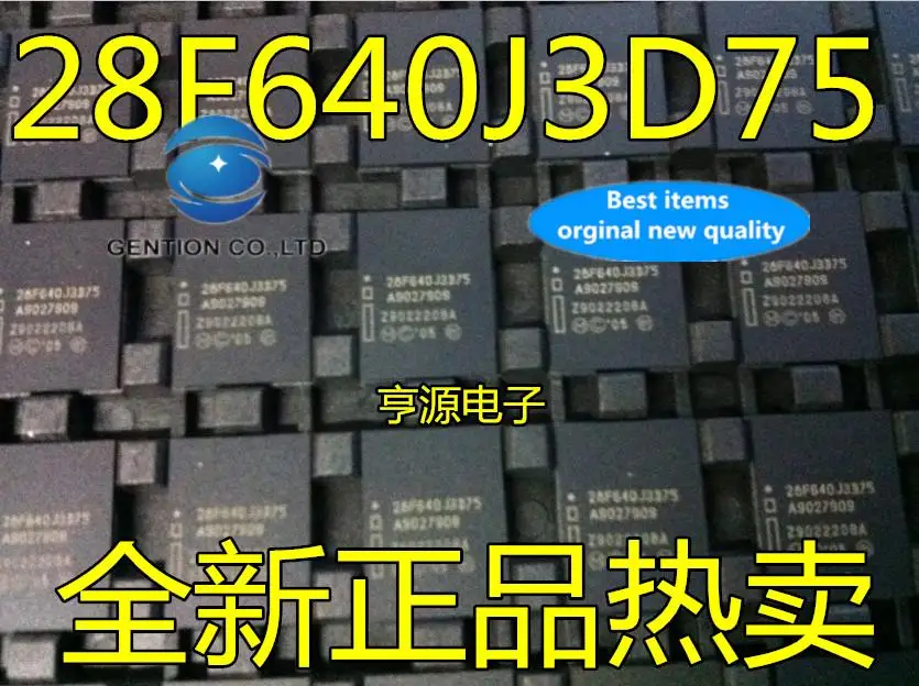 

5 шт. 100% оригинал, новый RC28F640J3D75 28F640J3D75 BGA